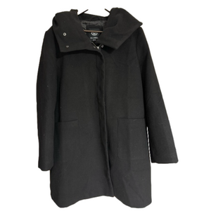 Ellabee Lady’s Black Hooded Jacket Plus Size XXL